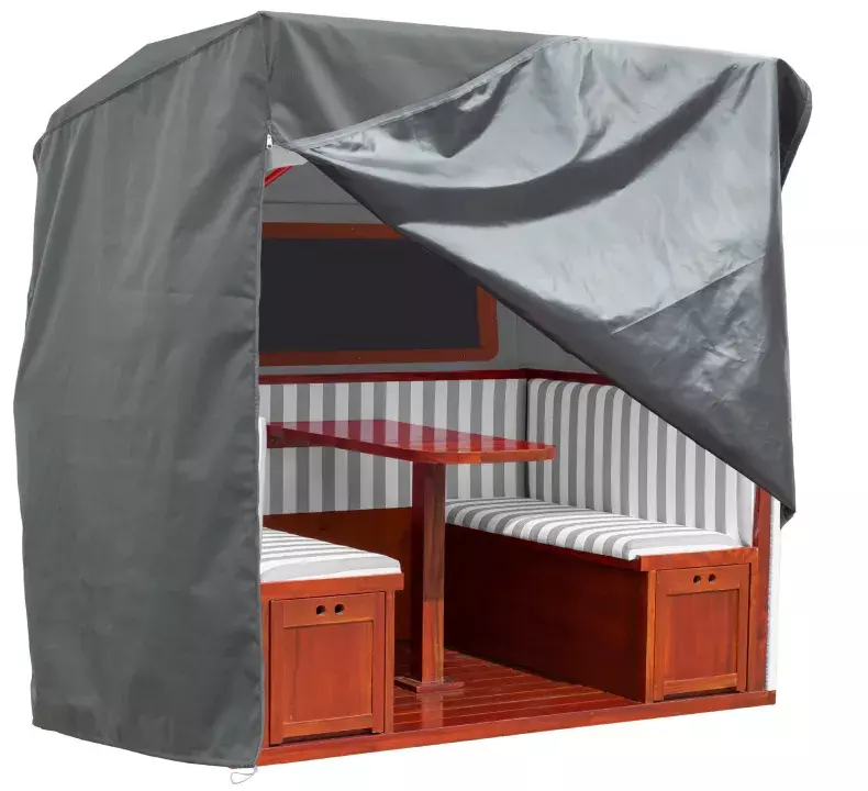 Strandkorb Schutzhaube Aero Protect dunkelgrau - Gosch Lounge Grau